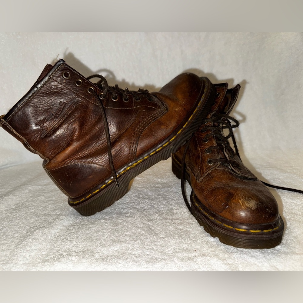 Dr. Martens Vintage Air Cushion Soles boot combat MADE IN ENGLAND…